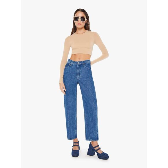 MOTHER SNACKS! High Waisted Double Stack Ankle Sz 30 - Picture 1 of 3